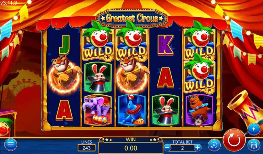 Ecstatic Circus slot game